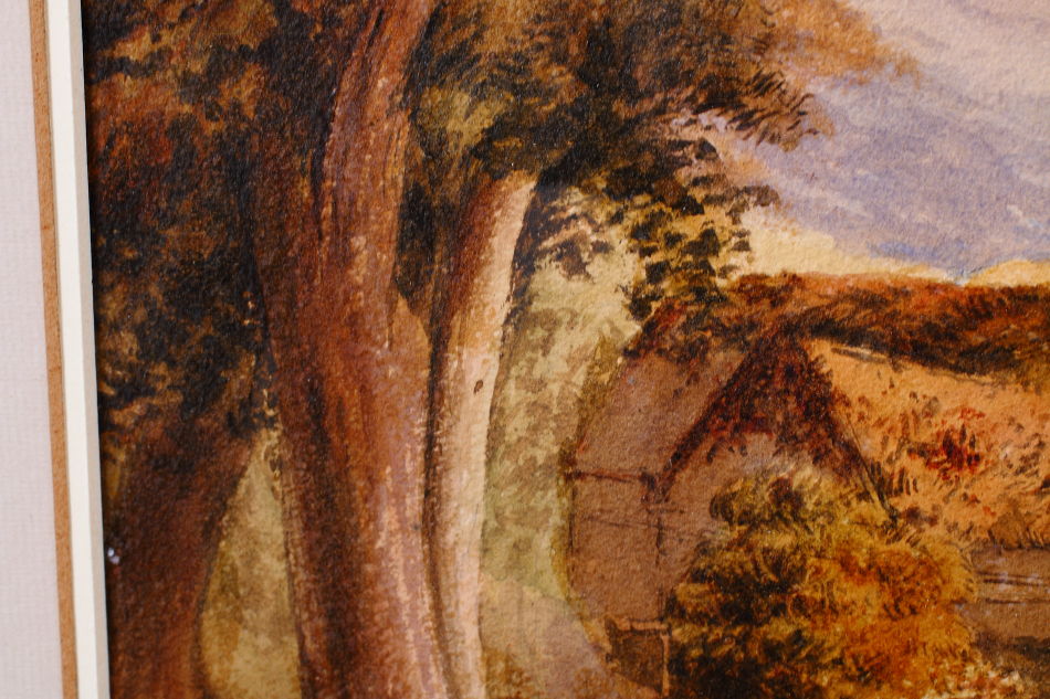 Ben Nevis in Scottish highlands / Water Colour 