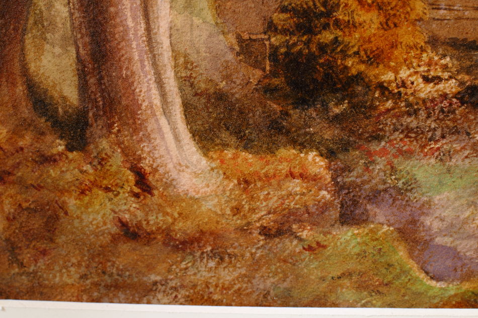 Ben Nevis in Scottish highlands / Water Colour 
