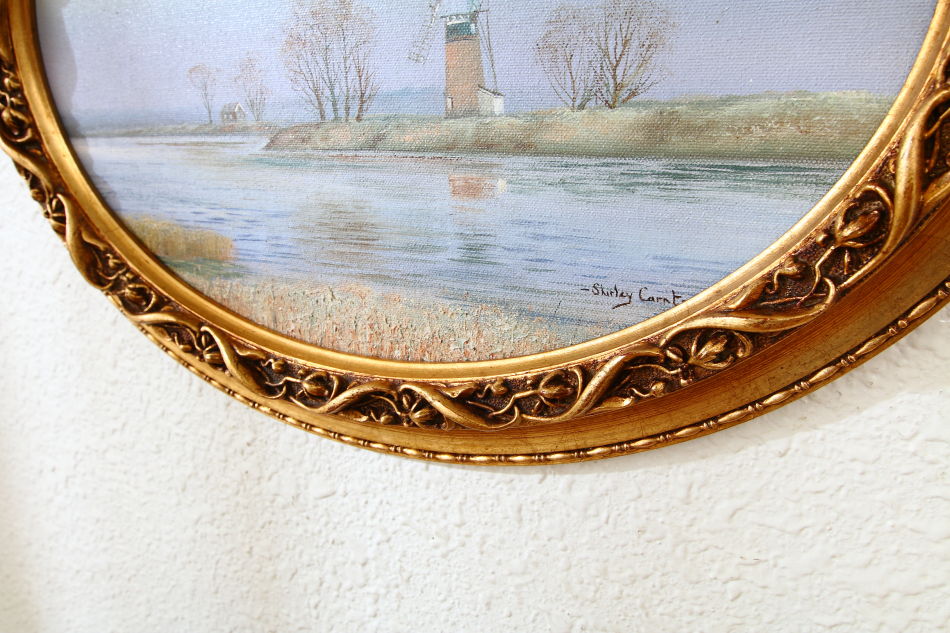 The Norfolk Broads / oil painting