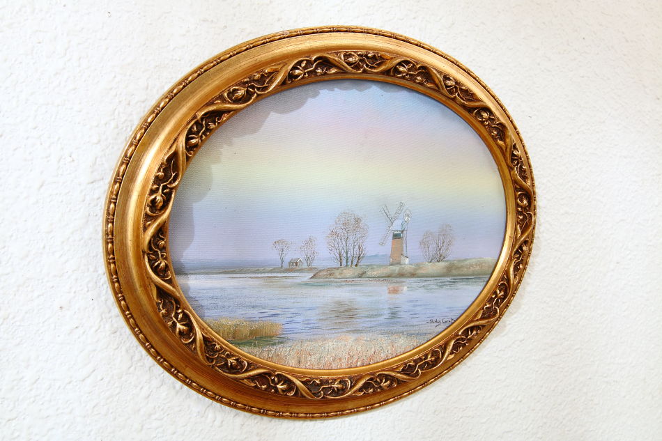 The Norfolk Broads / oil painting