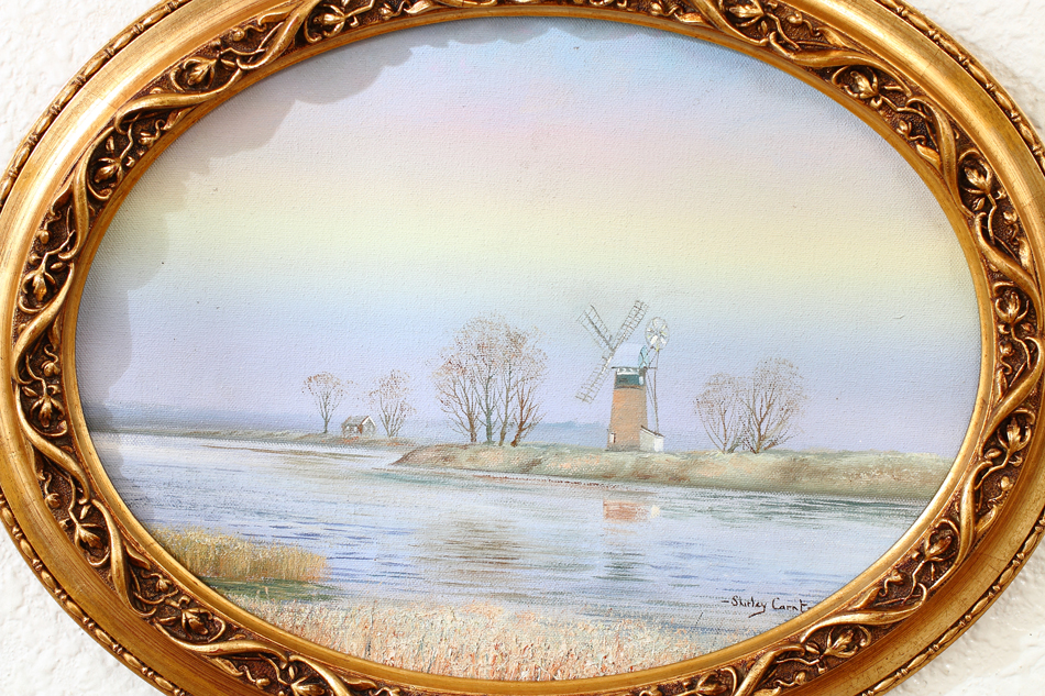 The Norfolk Broads / oil painting