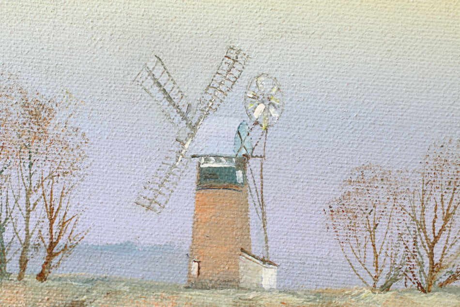The Norfolk Broads / oil painting