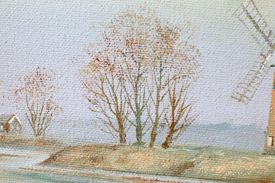 The Norfolk Broads / oil painting