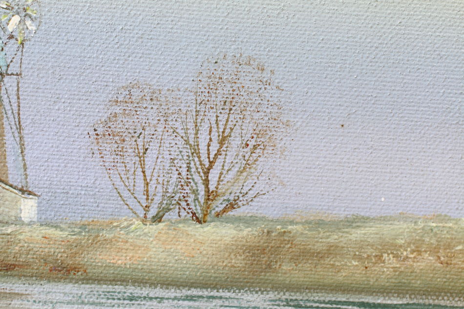 The Norfolk Broads / oil painting