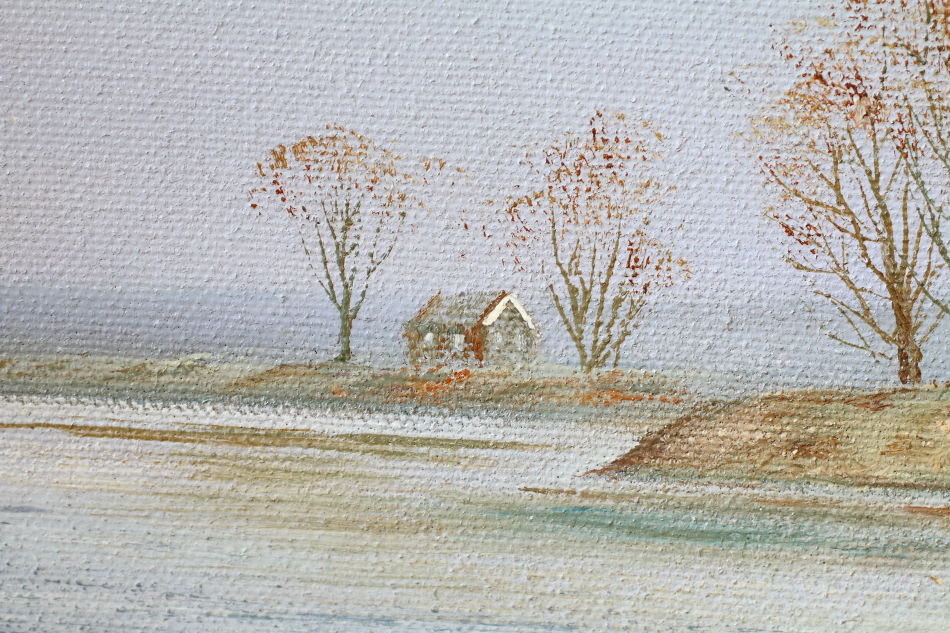 The Norfolk Broads / oil painting