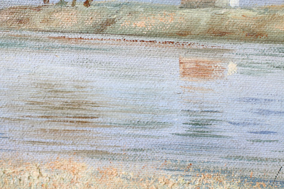 The Norfolk Broads / oil painting