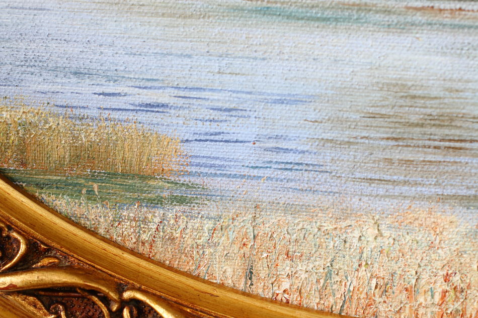 The Norfolk Broads / oil painting
