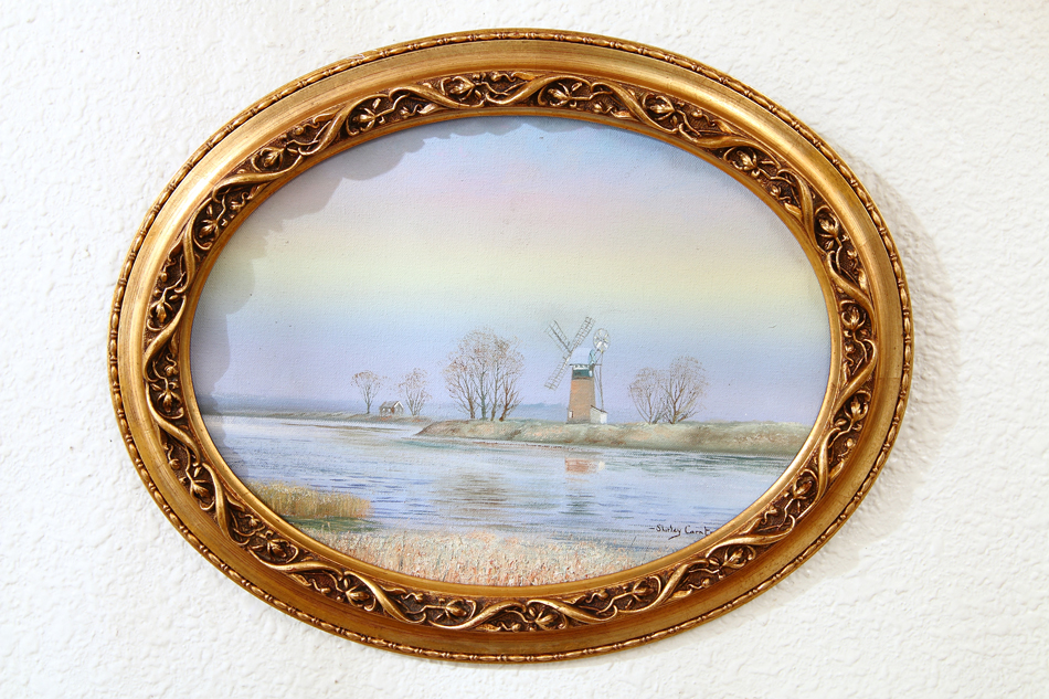 The Norfolk Broads / oil painting