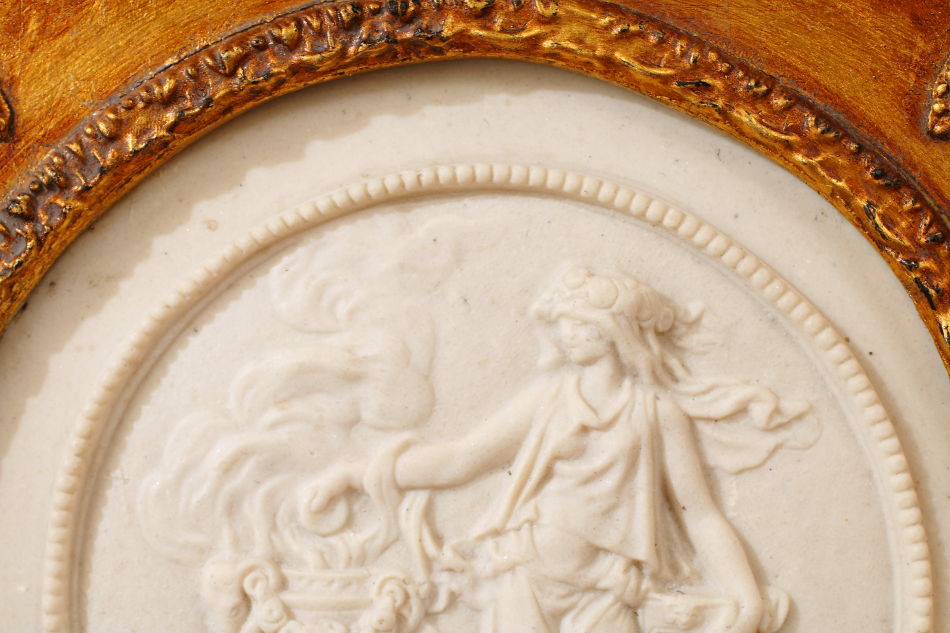 Bowl of Hygieia / plaque picture 