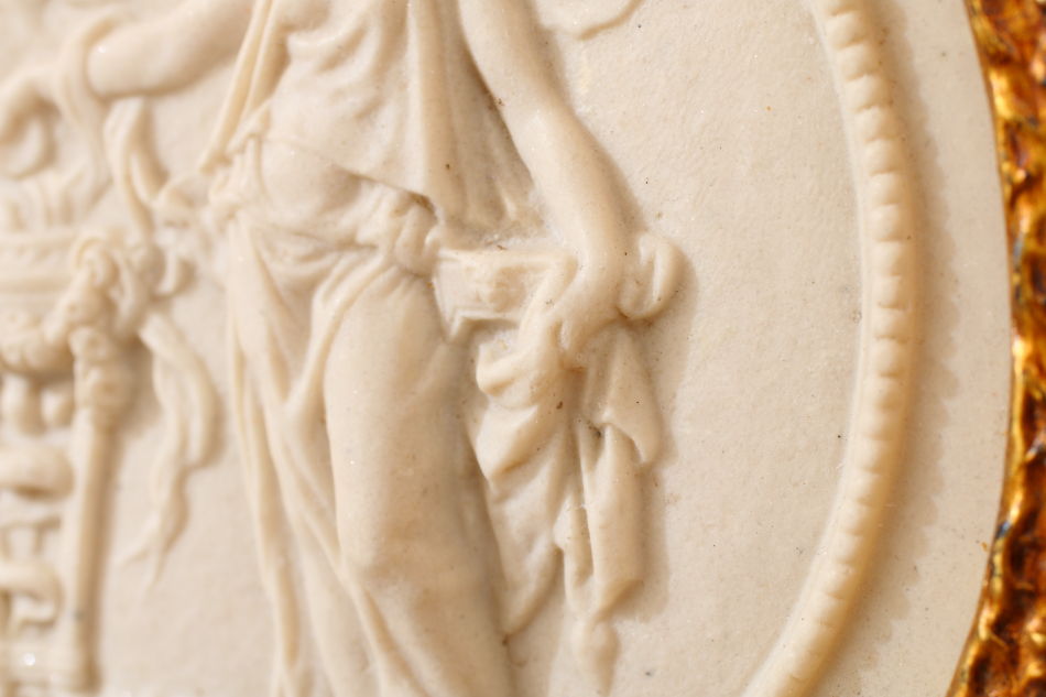 Bowl of Hygieia / plaque picture 