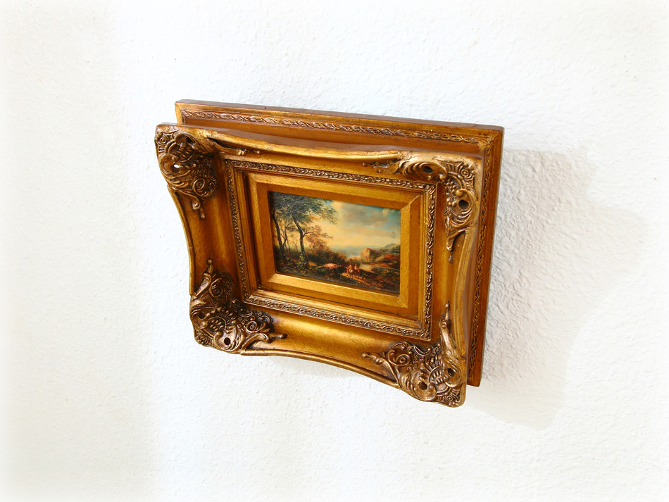 Highland Landscape with Figures / Art Print