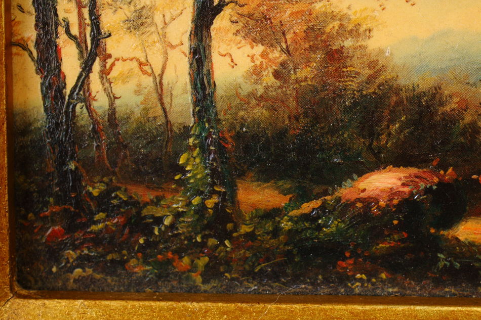 Highland Landscape with Figures / Art Print
