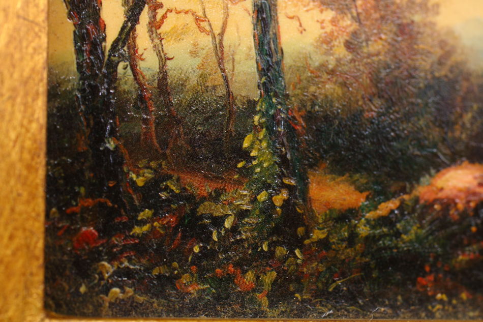 Highland Landscape with Figures / Art Print