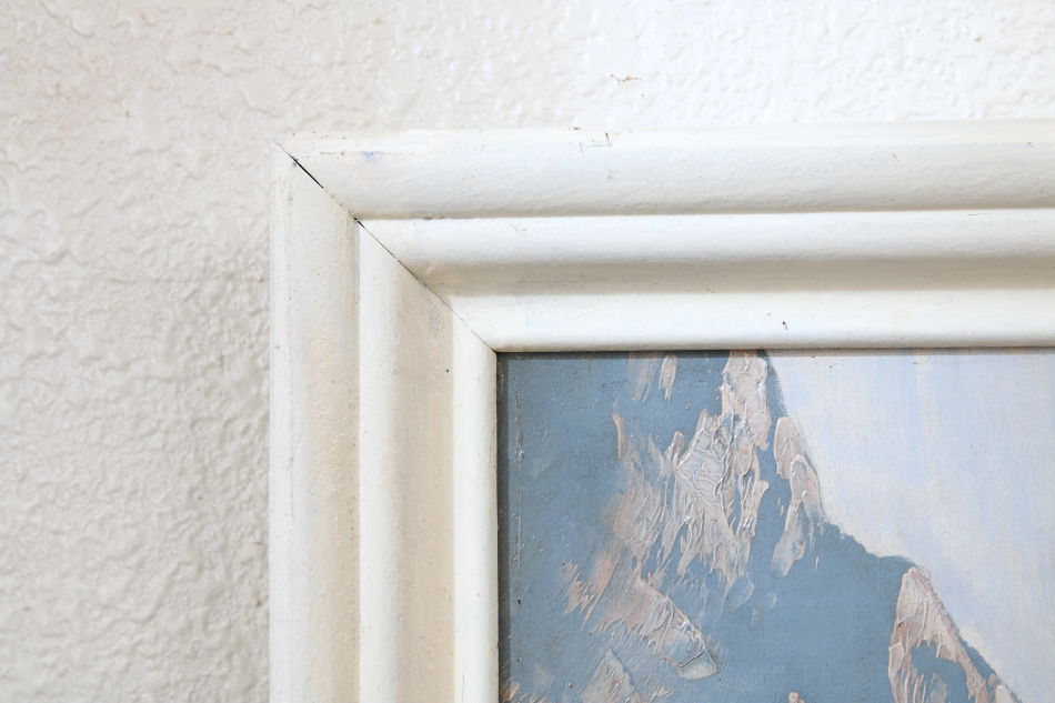 The Bavarian Alps / Oil Painting
