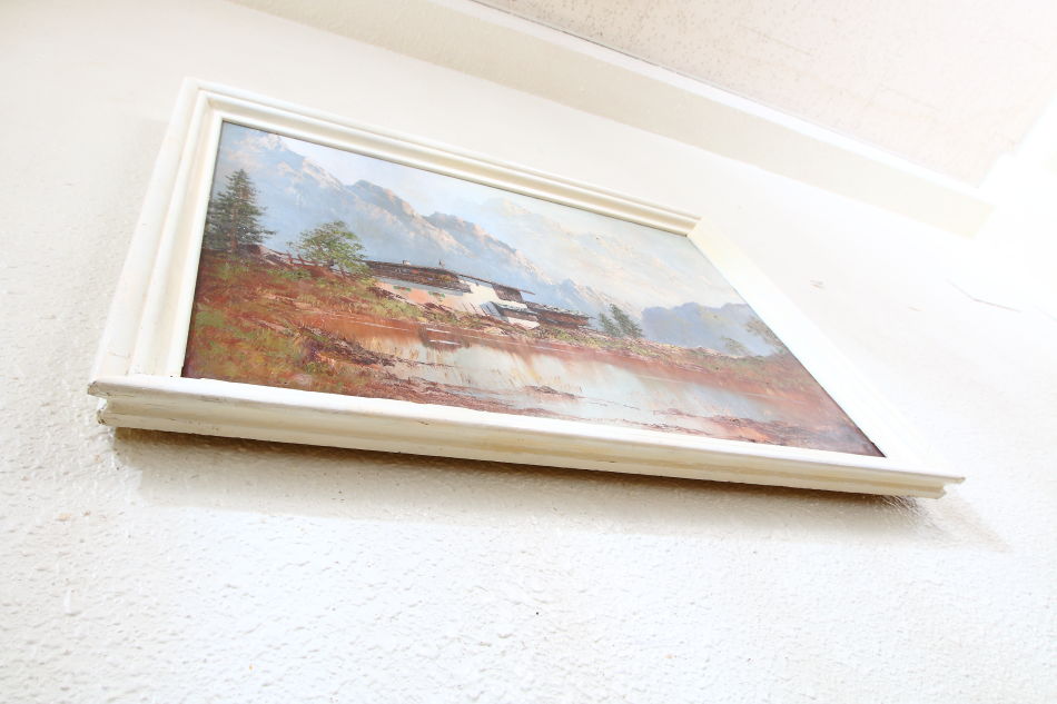 The Bavarian Alps / Oil Painting