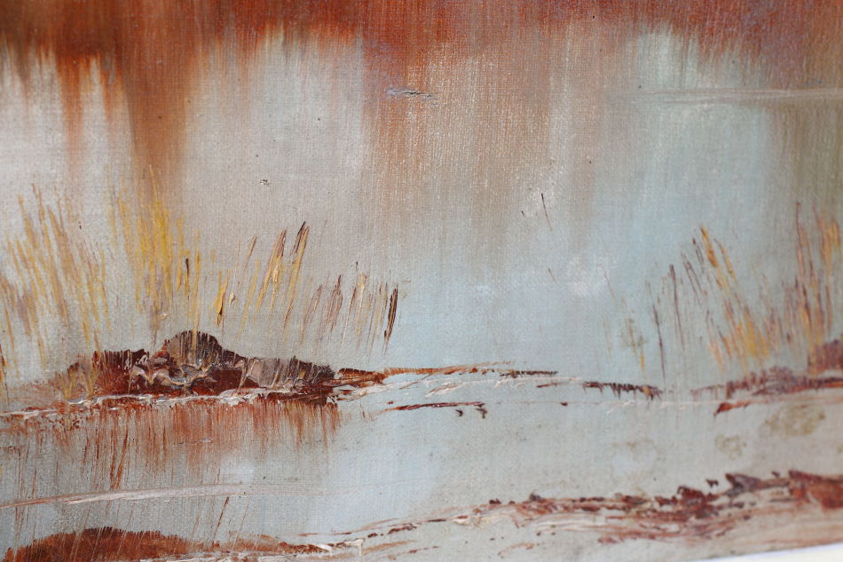 The Bavarian Alps / Oil Painting