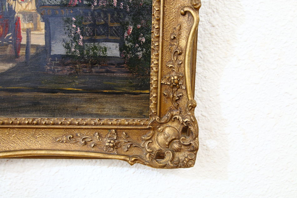 The Old Tavern / Oil Painting