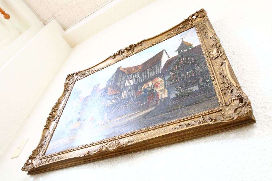 The Old Tavern / Oil Painting