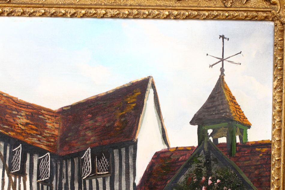 The Old Tavern / Oil Painting