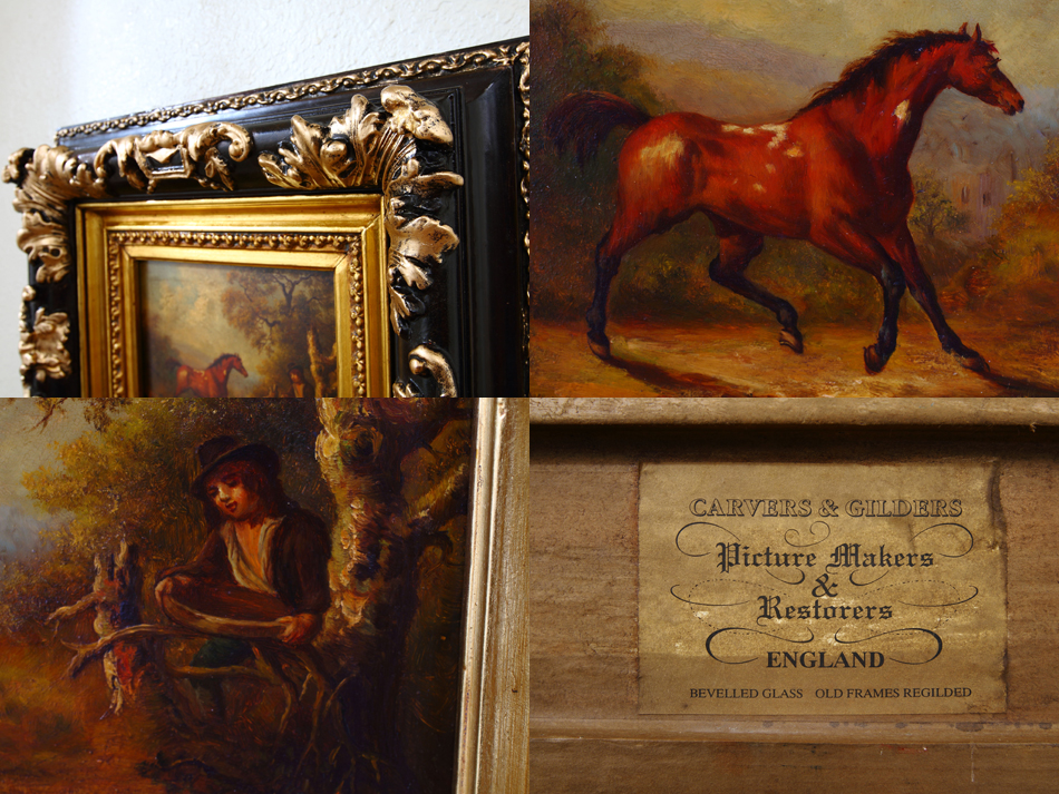 Horse in a Landscape / Art Print