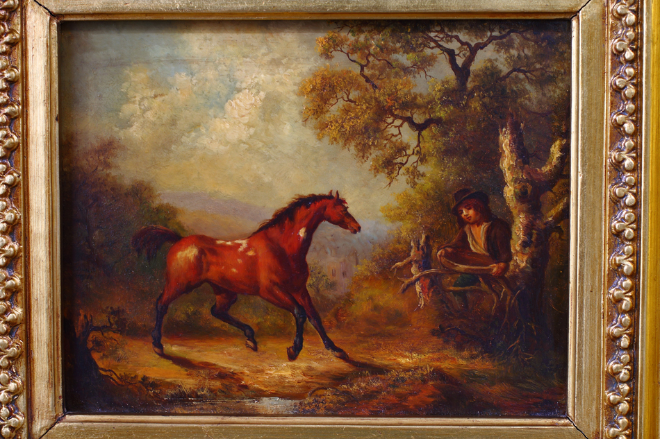 Horse in a Landscape / Art Print