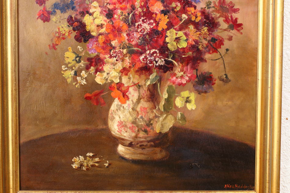 PANSIES / Oil Painting