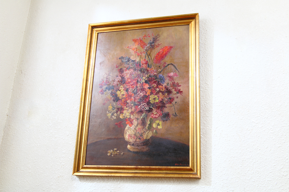PANSIES / Oil Painting