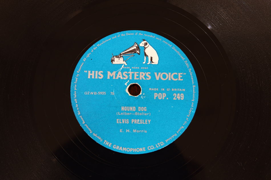SPレコード盤　10インチ25cm ～ ELVIS PRESLEY ～