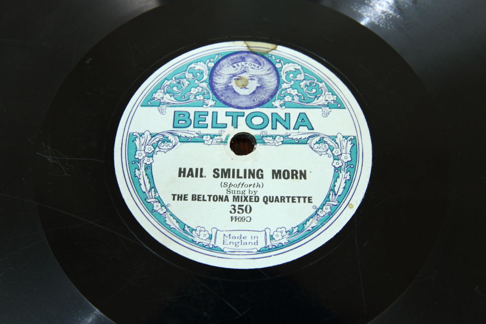 SPレコード盤　10インチ25cm ～THE BELTONA MIXED QUARTETTE  ～