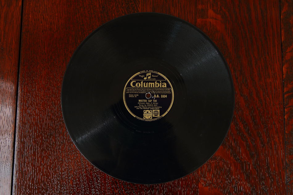 SPレコード盤　10インチ25cm ～DORIS DAY  ～