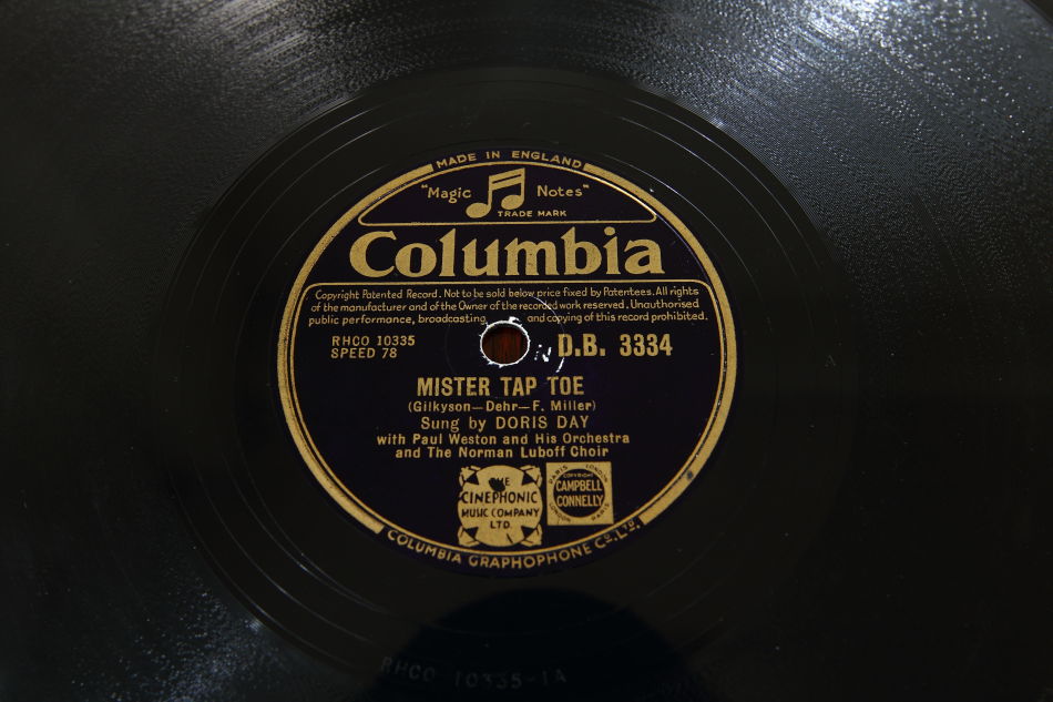 SPレコード盤　10インチ25cm ～DORIS DAY  ～