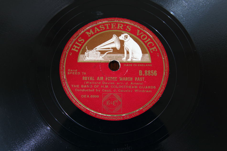 SPレコード盤　10インチ25cm ～ H.M GOLDSTREAM GUARDS  ～
