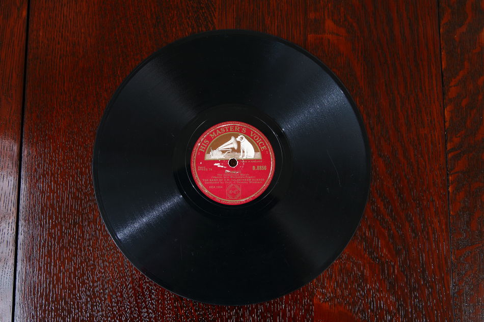 SPレコード盤　10インチ25cm ～ H.M GOLDSTREAM GUARDS  ～