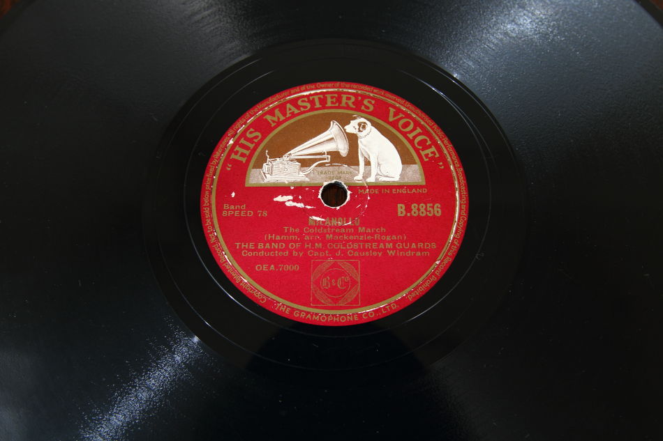 SPレコード盤　10インチ25cm ～ H.M GOLDSTREAM GUARDS  ～