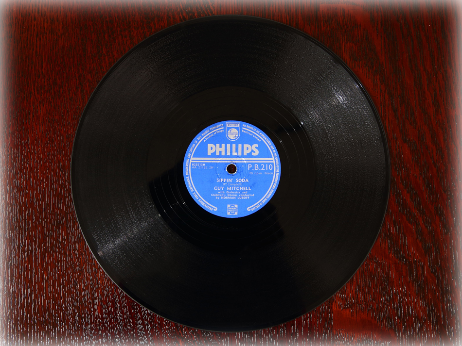 SPレコード盤　10インチ25cm ～GUY MITCHELL  ～