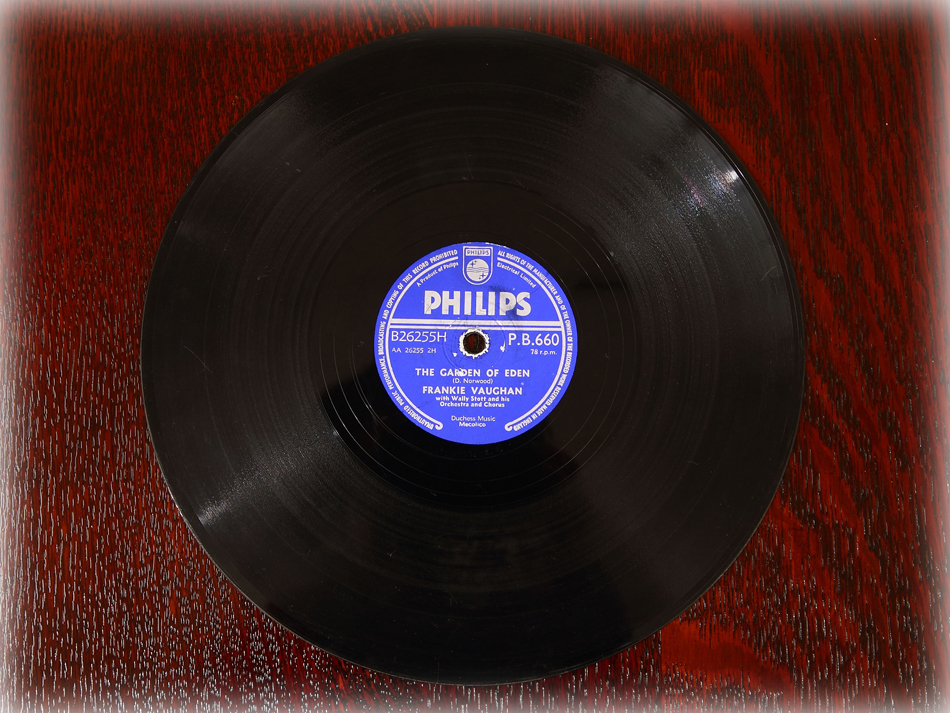 SPレコード盤　10インチ25cm ～FRANKIE VAUCHAN  ～