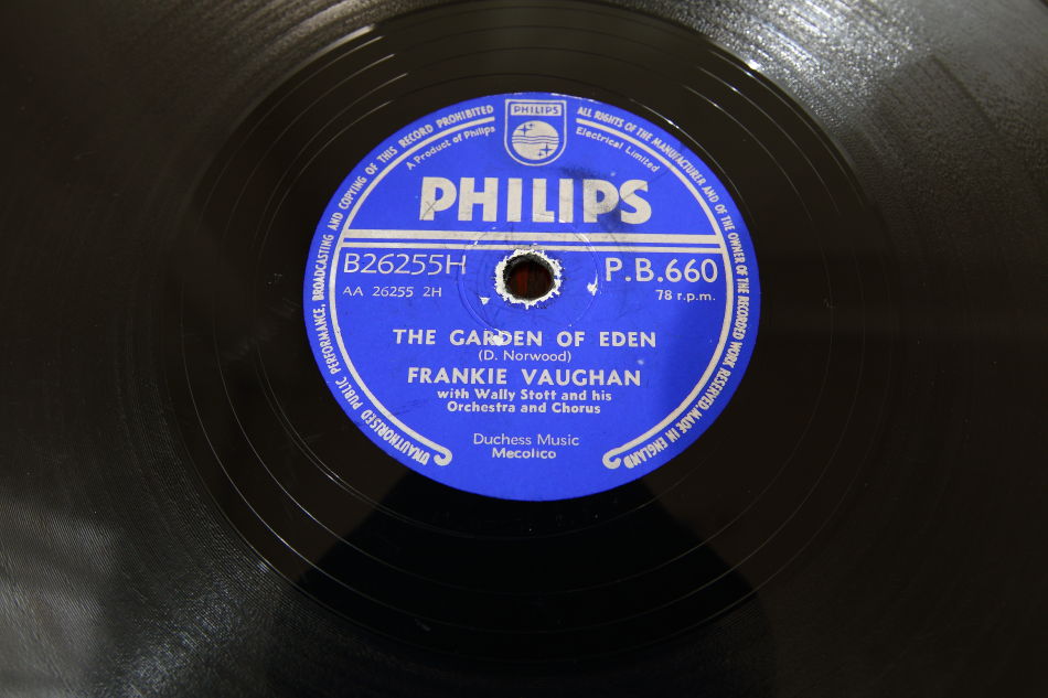 SPレコード盤　10インチ25cm ～FRANKIE VAUCHAN  ～