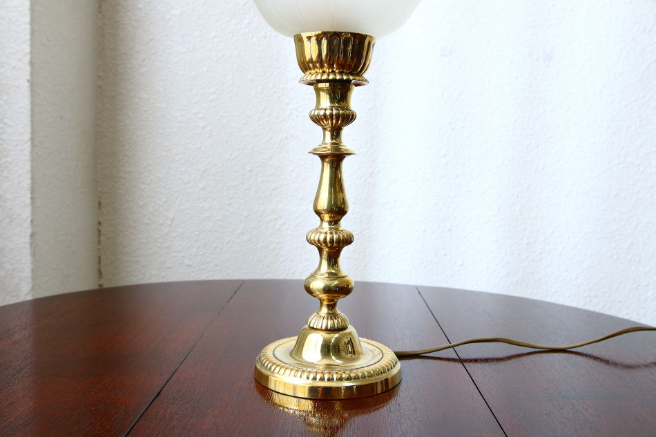 ルイ16世LouisXVIスタイル ソリッドブラス テーブルランプ