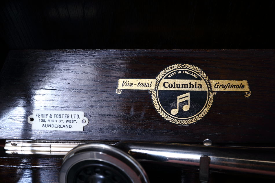 コロンビア テーブルグラモフォン Columbia Grafonola Model 117