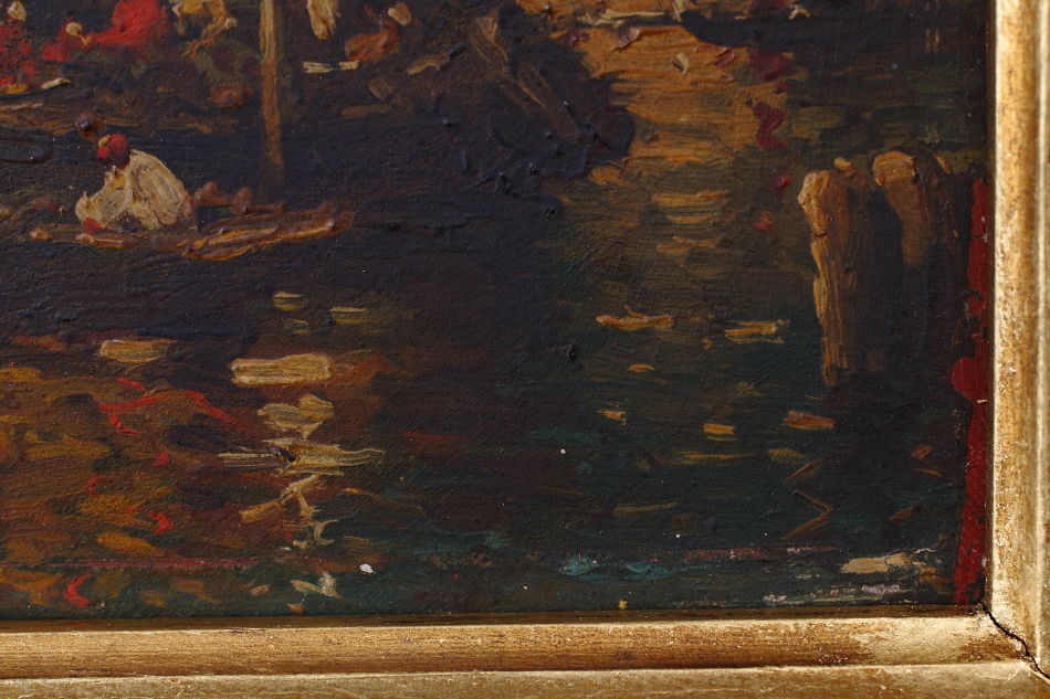 Vista di Venezia / Oil Painting