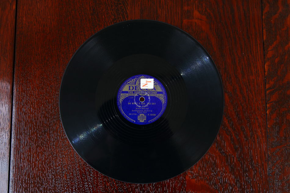 SPレコード盤　10インチ25cm ～JOAN REGAN  ～