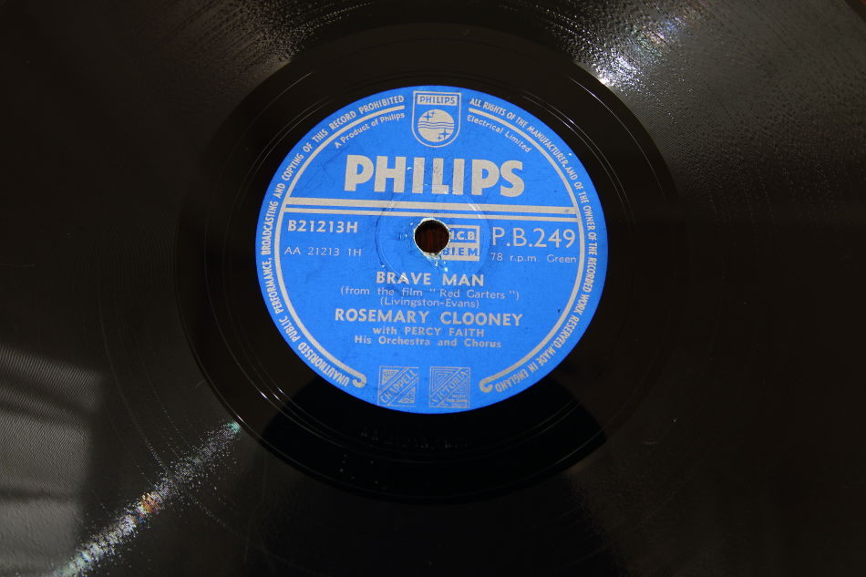 SPレコード盤　10インチ25cm ～ROSEMARY GLOONEY  ～