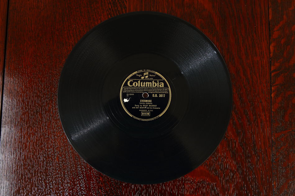 SPレコード盤　10インチ25cm ～RUBY MURRAY ～
