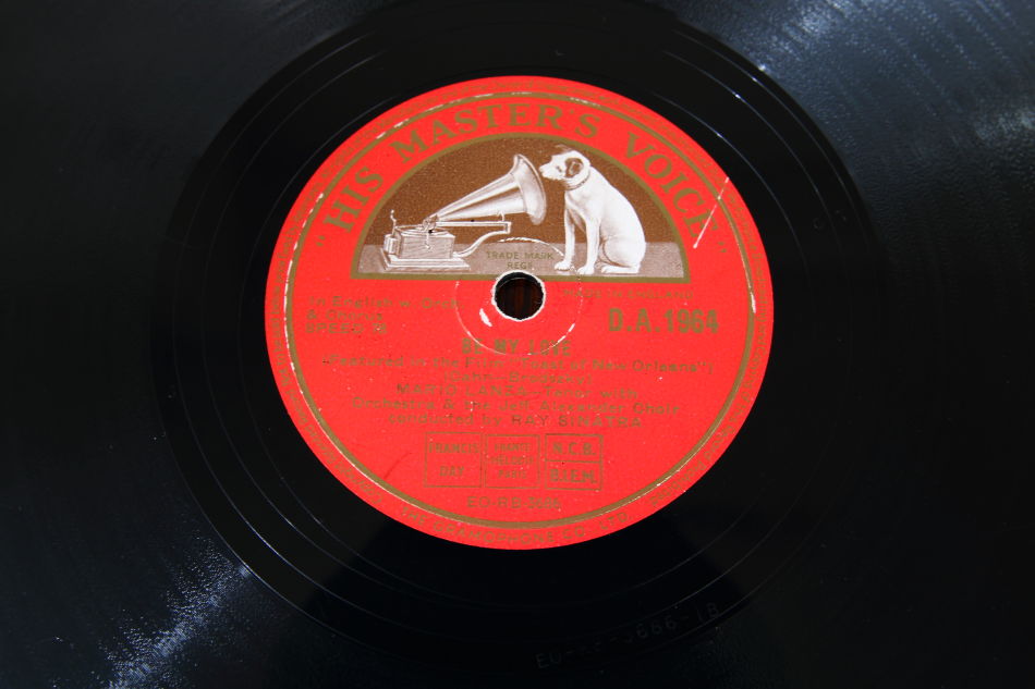 SPレコード盤　10インチ25cm ～AL JOLSON  ～