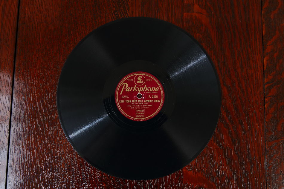 SPレコード盤　10インチ25cm ～THE FIVE SMITH BROTHERS  ～