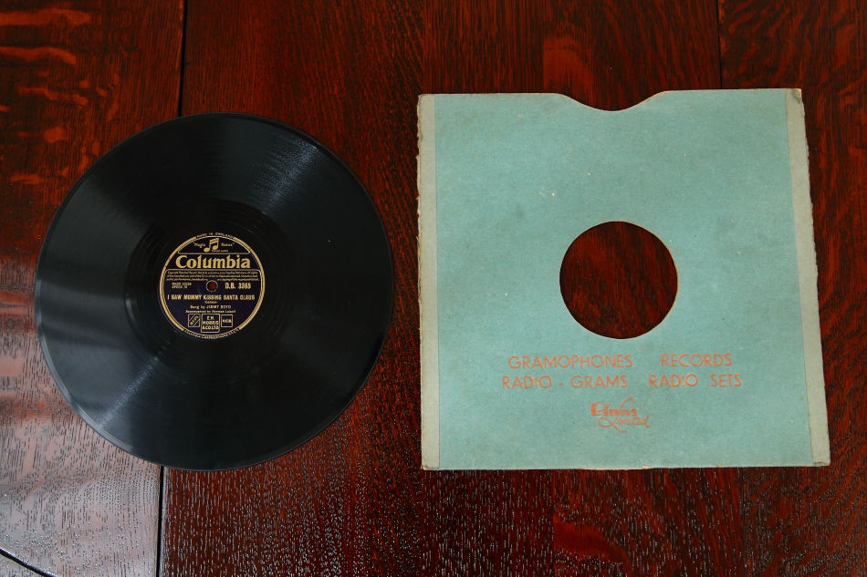 SPレコード盤　10インチ25cm ～JIMMY BOYD  ～