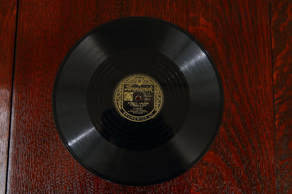 SPレコード盤　10インチ25cm ～AL JOLSON ～