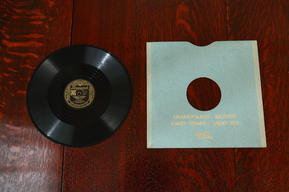 SPレコード盤　10インチ25cm ～AL JOLSON ～