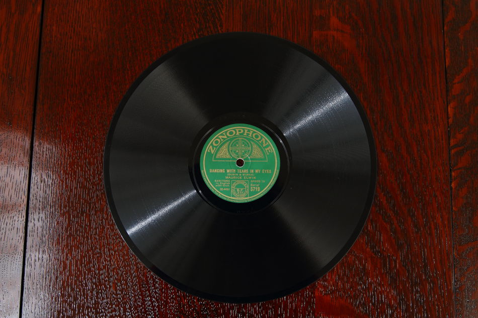 SPレコード盤　10インチ25cm ～MAURICE ELWIN ～