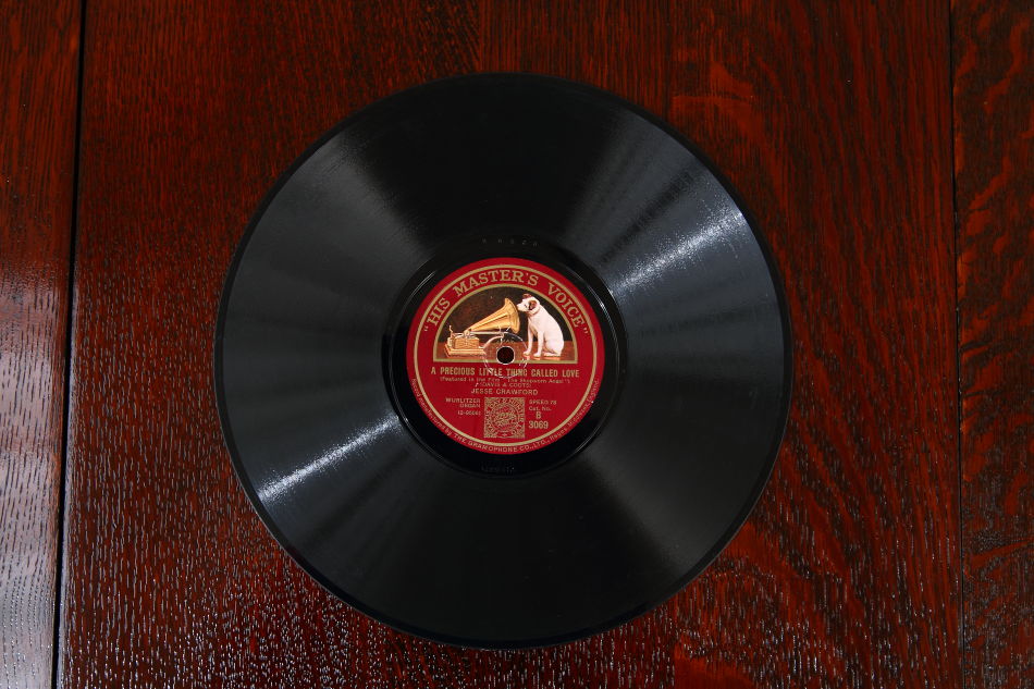SPレコード盤　10インチ25cm ～JESSE CRAWFORD ～